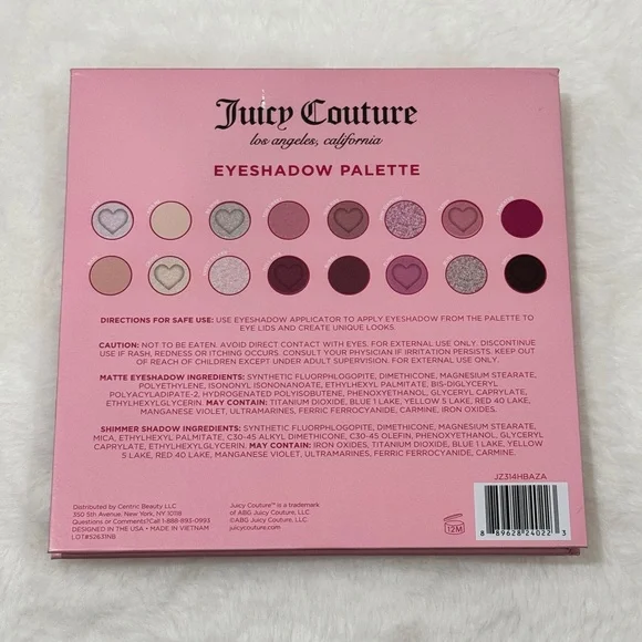 Juicy Couture Valentines Eyeshadow Palette 16 Shades - Picture 8 of 9